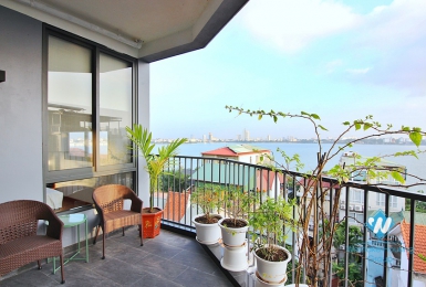 Top floor serviced apartment for rent in Quang Khanh st, Tay Ho